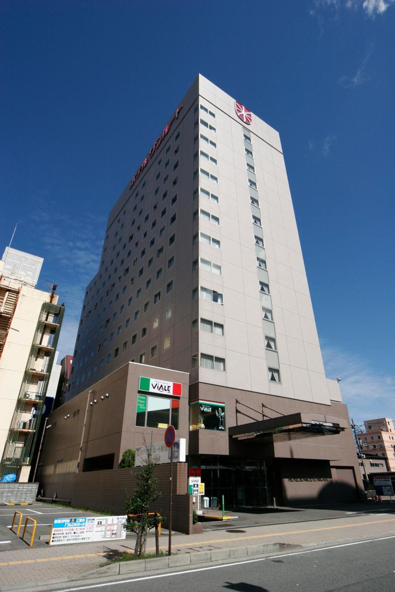 Hotel Sunroute Niigata Eksteriør bilde